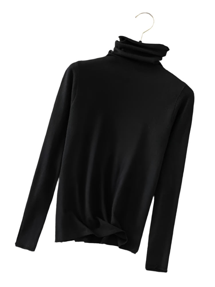 Lucia – Timeless Elegance Women’s Turtleneck Sweater