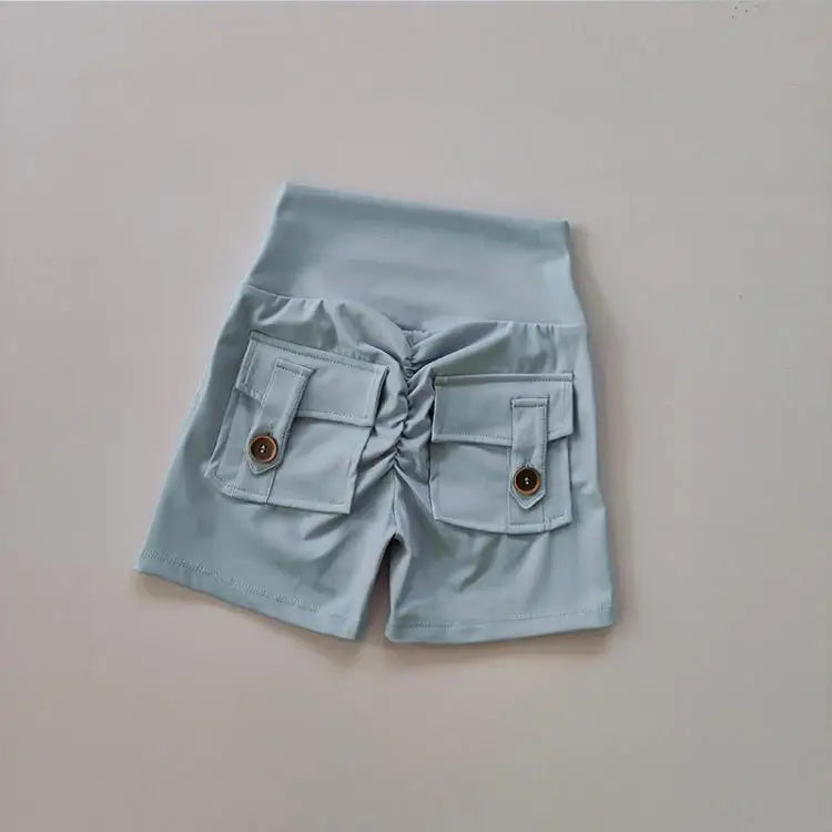 Gianna – Slim Cargo Pocket Women's Shorts