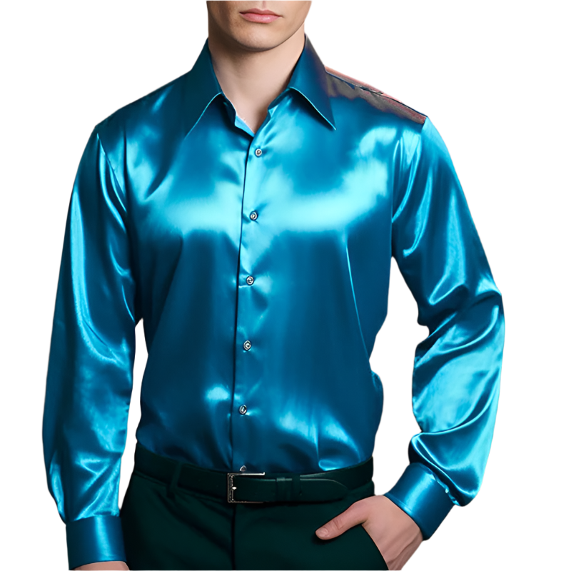 Fiorini – Luxe Satin Men’s Shirt