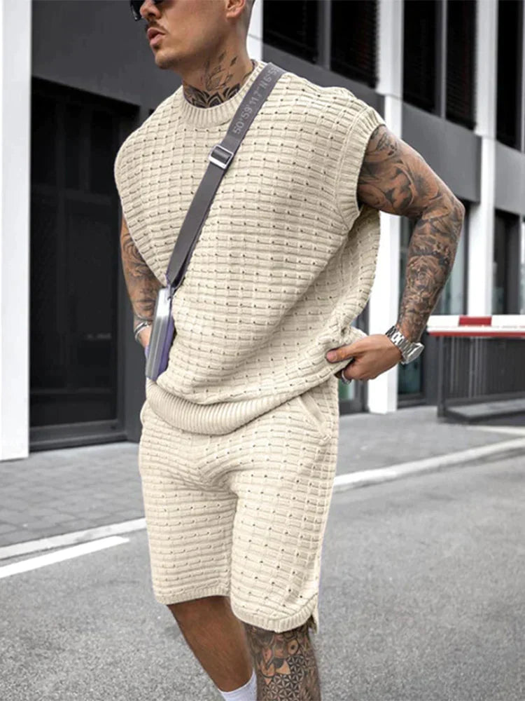 Diego – Casual Summer Knit Set for Men