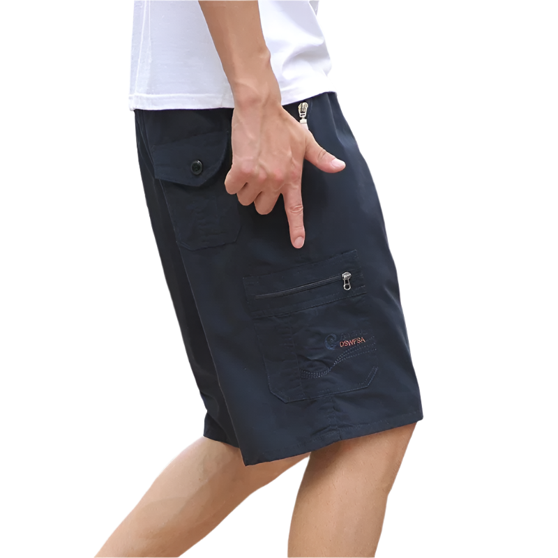 Carlos – Men's Multi-Pocket Tactical Cargo Shorts