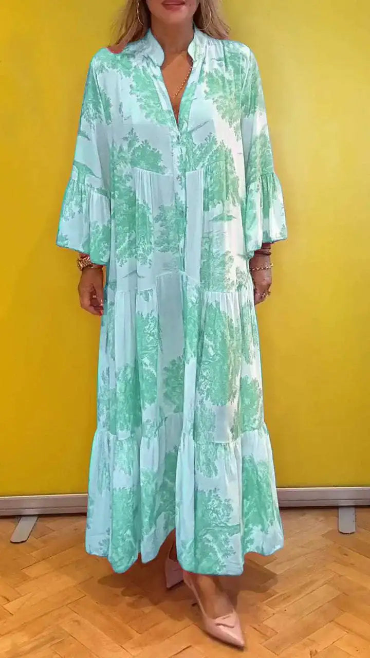 Sofia – Women's Relaxed Fit Printed Dress