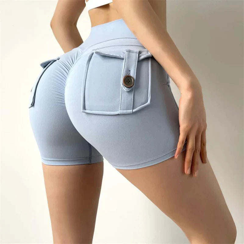Gianna – Slim Cargo Pocket Women's Shorts