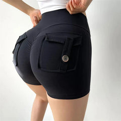 Gianna – Slim Cargo Pocket Women's Shorts