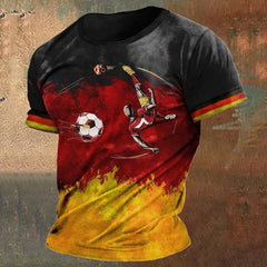 Ginno – Retro German Flag Men’s T-Shirt