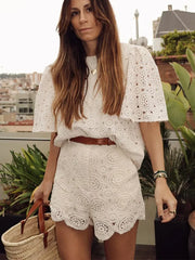 Elena – Casual Summer Women’s Top & Shorts Set