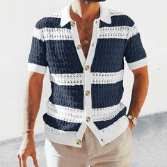 Grimaldi – Cozy Knit Shirt for Men