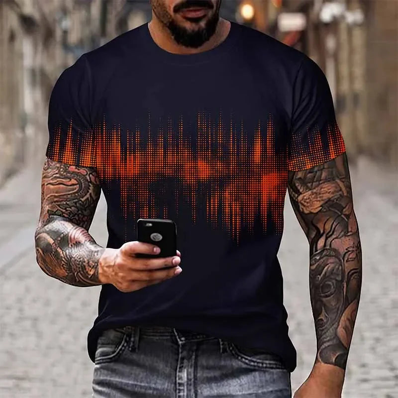 Matthew - Microwave Seismometer Graphic T-shirt for Men