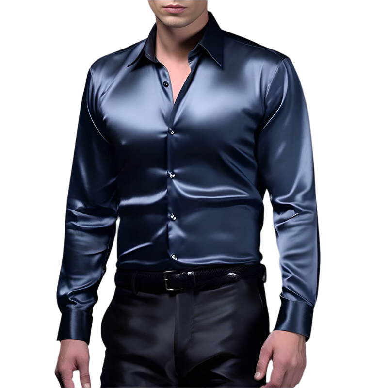 Fiorini – Luxe Satin Men’s Shirt