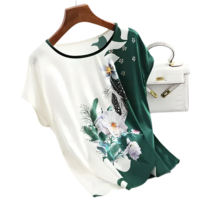 Fara – Elegant Floral Women's Blouse
