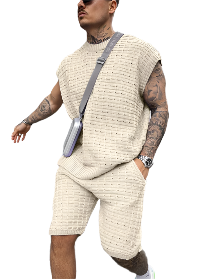 Diego – Casual Summer Knit Set for Men