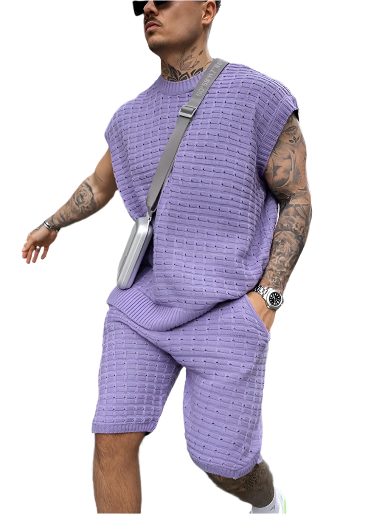 Diego – Casual Summer Knit Set for Men