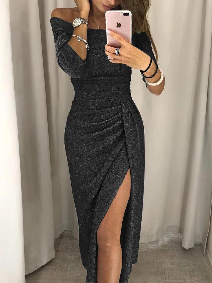 Gianna – Luxe Glitter Women's Evening Dress