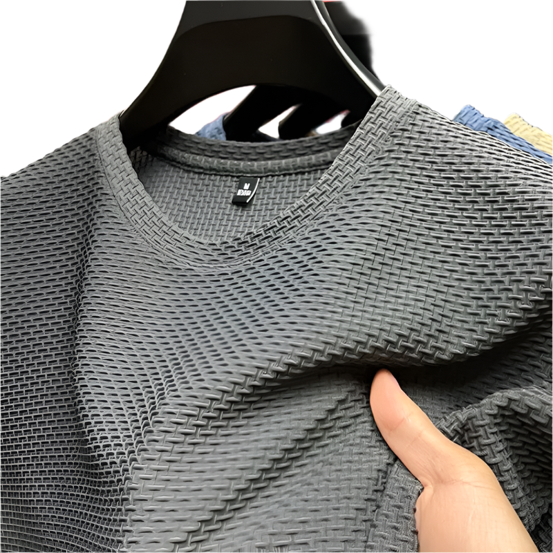 Elias– Men’s Short-Sleeve Mesh T-Shirt