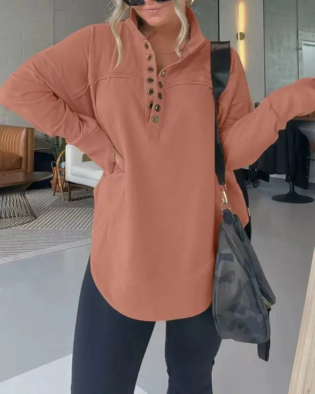 Alessia – Plush-Lined Women’s Winter Pullover