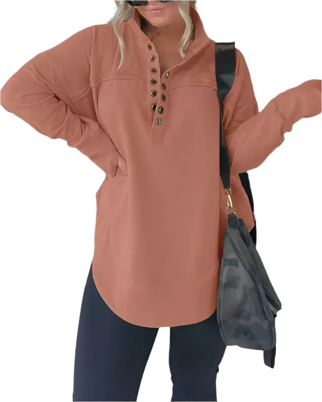 Alessia – Plush-Lined Women’s Winter Pullover