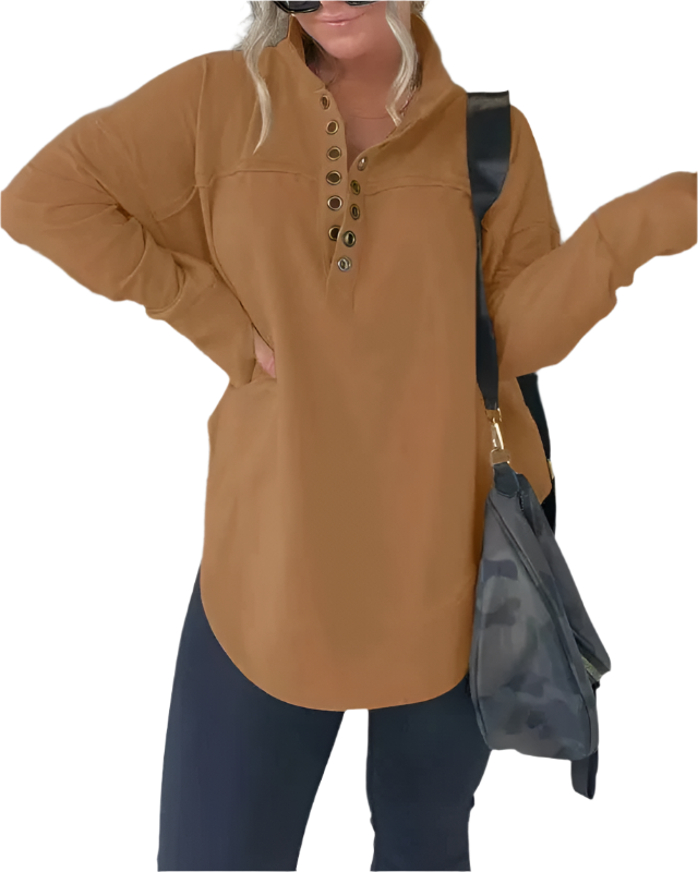 Alessia – Plush-Lined Women’s Winter Pullover