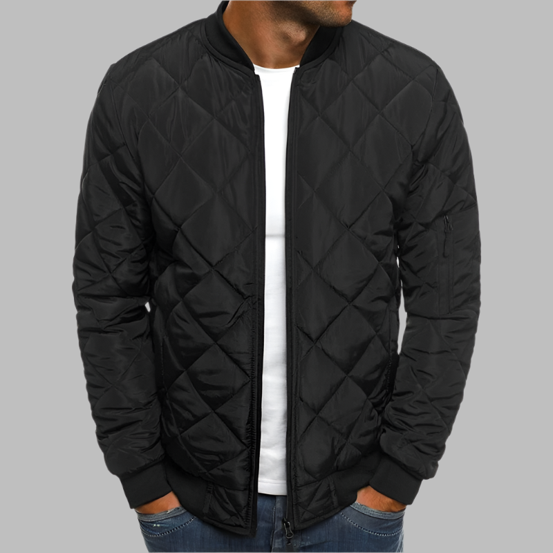 Jack – Trendy Men's Padded Bomber Jacket