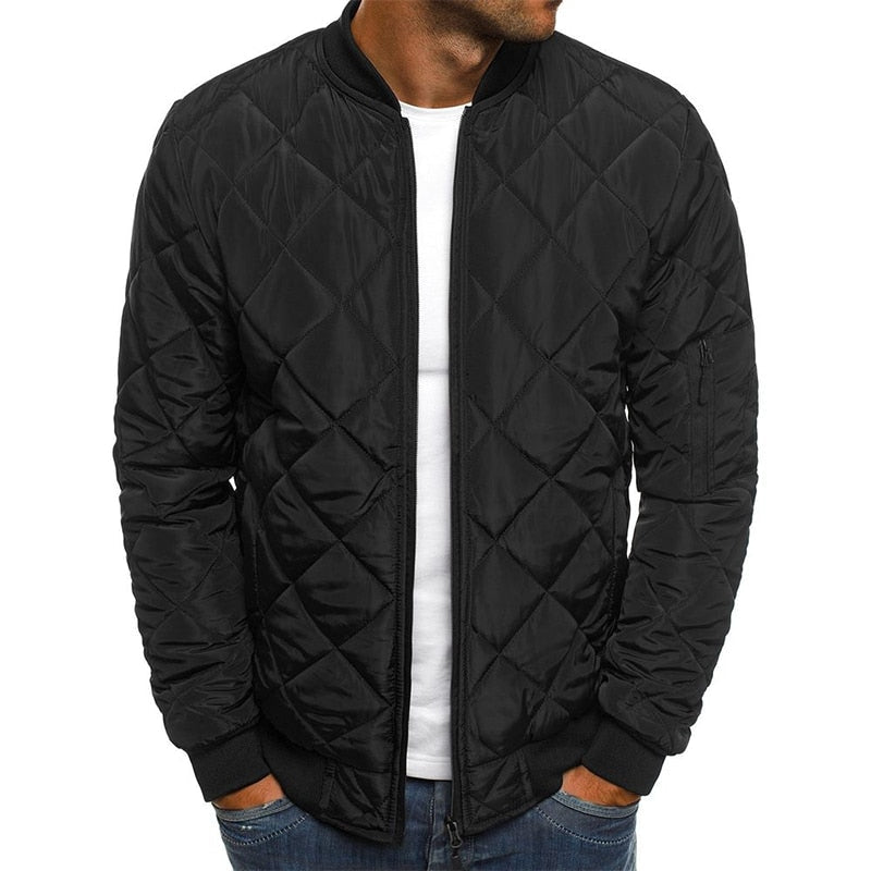 Jack – Trendy Men's Padded Bomber Jacket