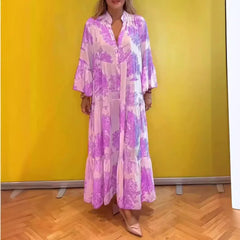 Sofia – Women's Relaxed Fit Printed Dress
