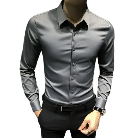 Isaac – Classic-Fit Men’s Formal Longsleeve