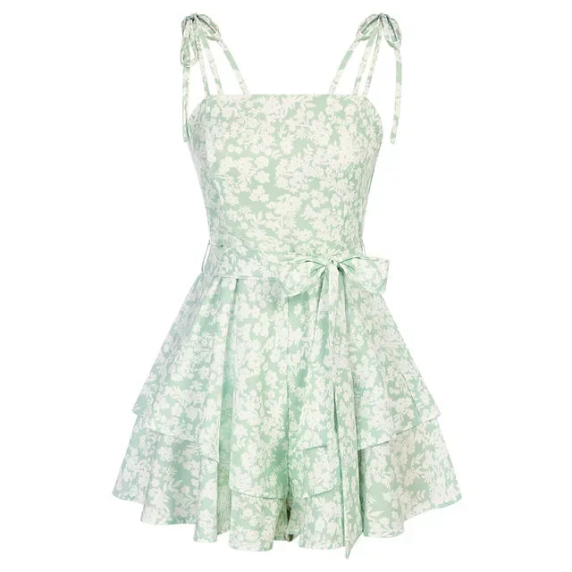 Isabella – Elegant Bloom Romper For Women