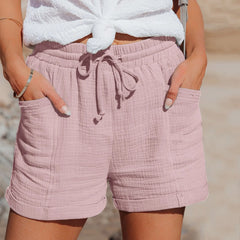 Lucia – Women's Breezy Linen Shorts