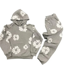 Luca – Floral Streetwear Tracksuit for Unisex