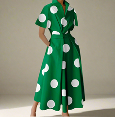 Elena – Dotted Women’s Dress