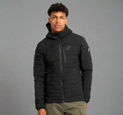 Alexander – Men’s Hooded Down Insulated Jacket