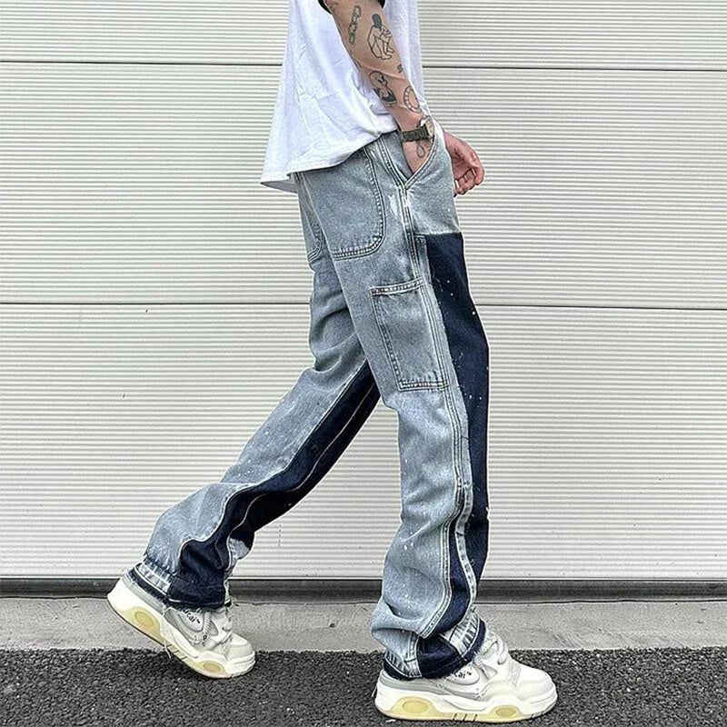 Jason – Men's Denim Cargo Pants