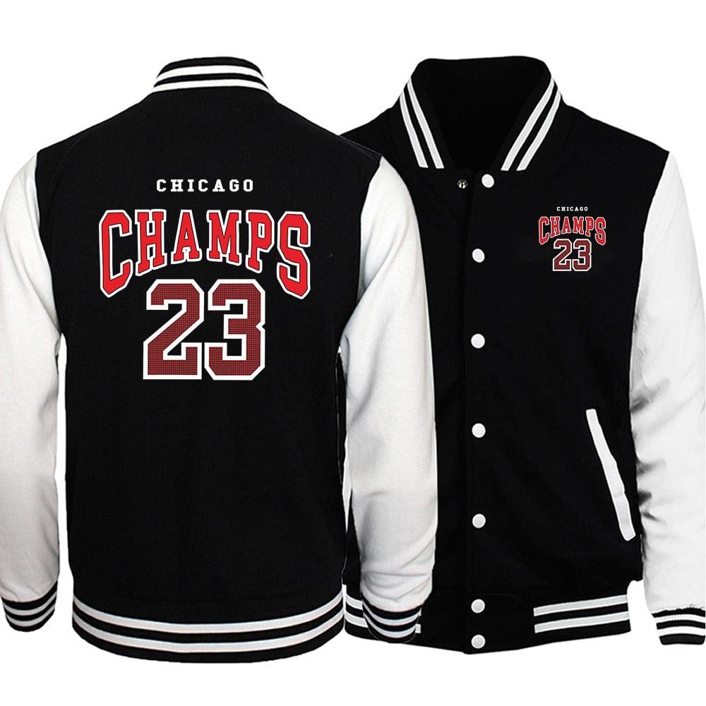 Zaldy – Men’s Loose Baseball Bomber Jacket