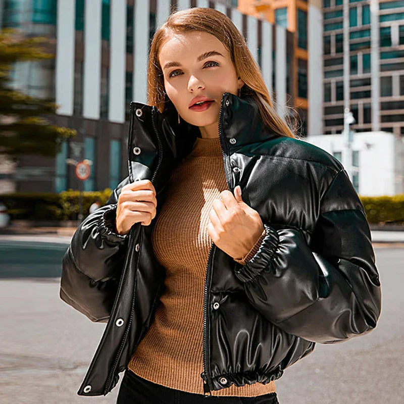 Noir – Timeless Women's Leather Jacket