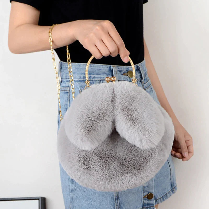 Bianca – Adorable Plush Women’s Handbag