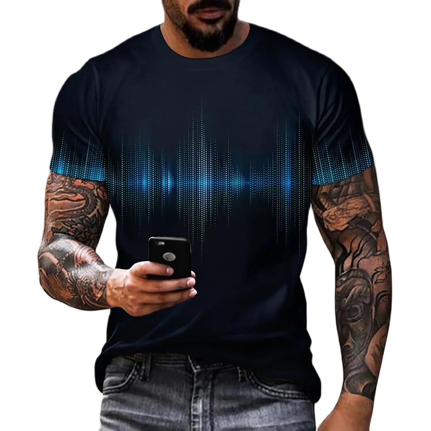 Matthew - Microwave Seismometer Graphic T-shirt for Men