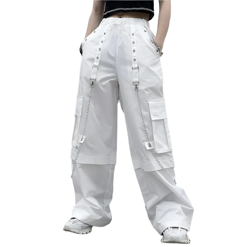 Wendy – Trendy Women's Streetwear Pocket Cargo Pants