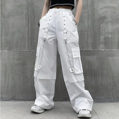 Wendy – Trendy Women's Streetwear Pocket Cargo Pants