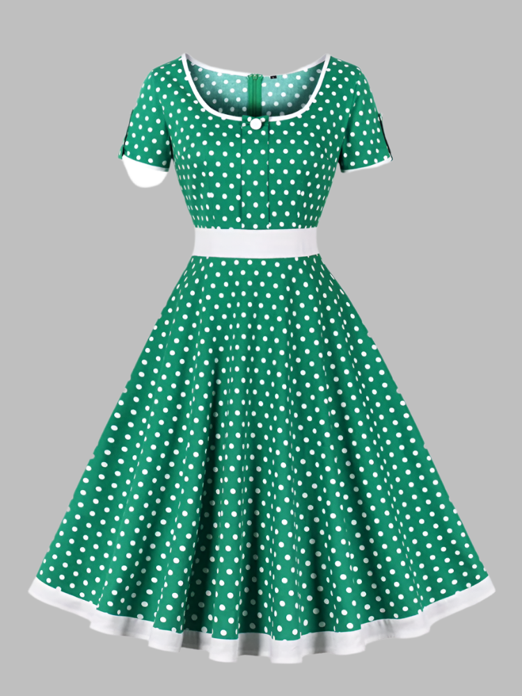 Gloria – Women's Vintage Polka Dress