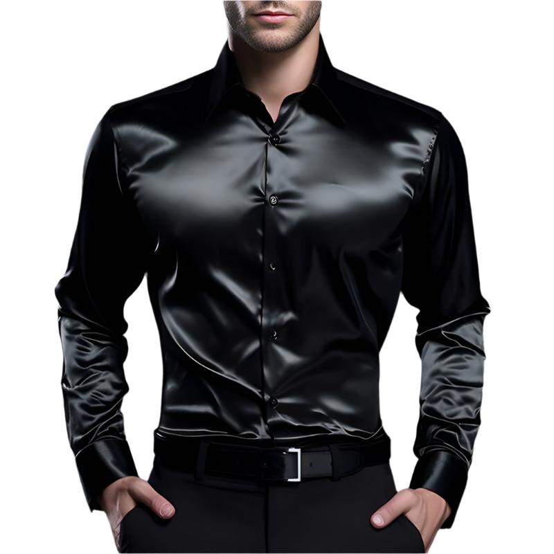 Fiorini – Luxe Satin Men’s Shirt