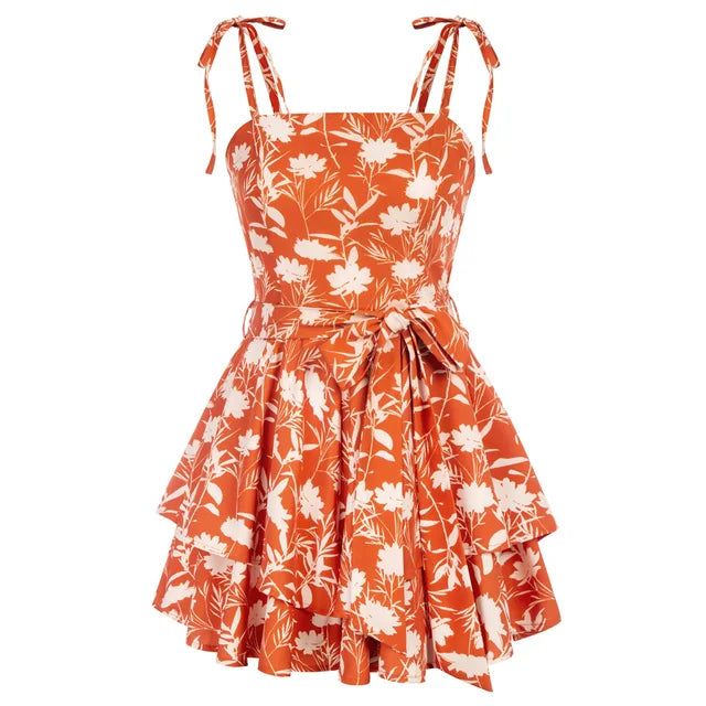 Isabella – Elegant Bloom Romper For Women