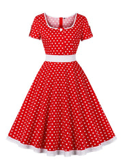 Gloria – Women's Vintage Polka Dress