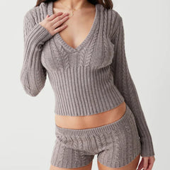 Elena – Elegant Women’s Knitted Two-Piece Set