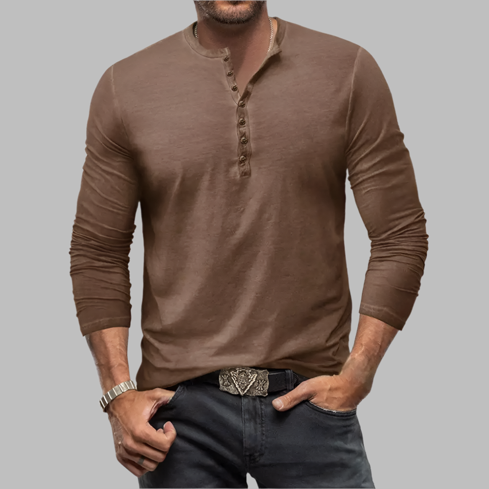 Cade – Timeless Men’s Vintage Longsleeve