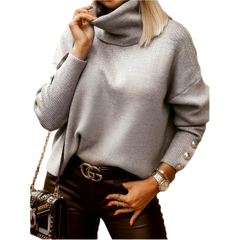 Julia – Soft & Elegant Women’s Turtleneck Sweater