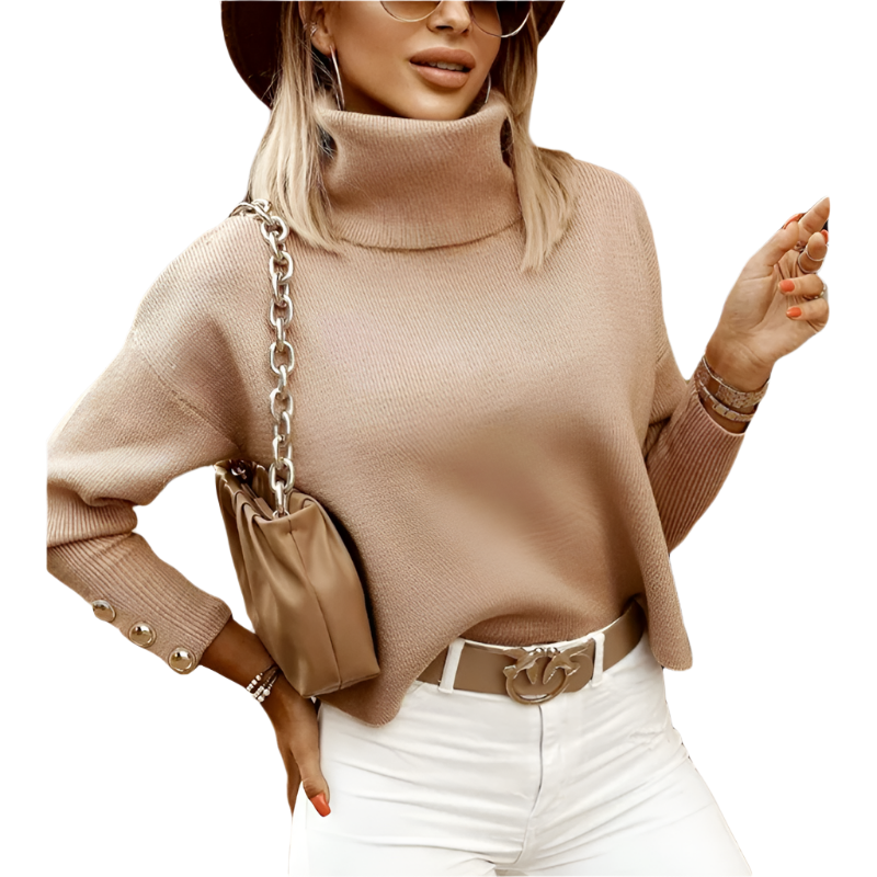 Julia – Soft & Elegant Women’s Turtleneck Sweater