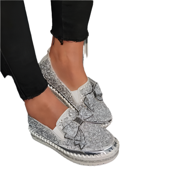 Cecilia – Rhinestone Women’s Slip-on Shoes