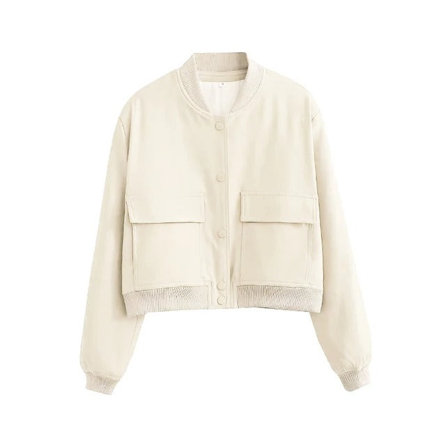 Maxine – Elegant Women’s Bomber Jacket