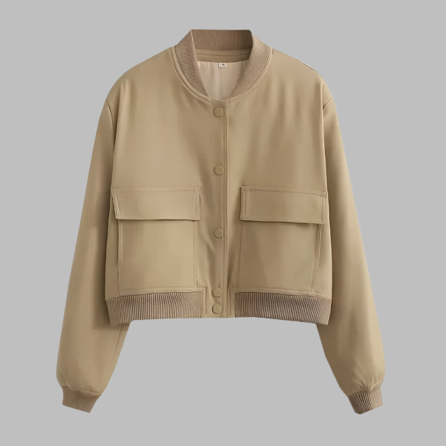 Maxine – Elegant Women’s Bomber Jacket