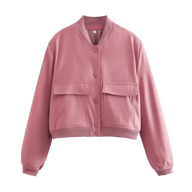 Maxine – Elegant Women’s Bomber Jacket