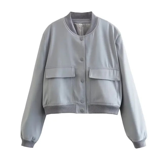 Maxine – Elegant Women’s Bomber Jacket